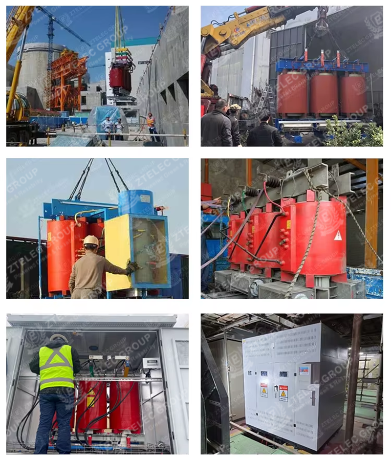 ZTelec Dry Type Transformer Installation
