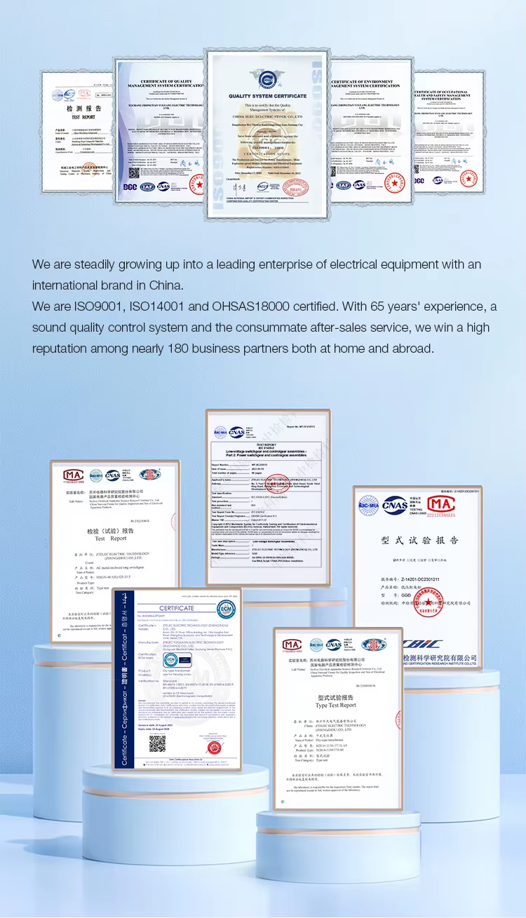 TÜV -issued CE • CB IEC EN ISO 9001• 14001• 45001